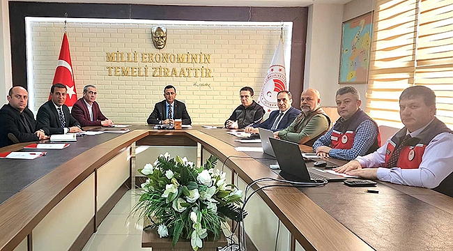 ÇANAKKALE'DE TARIM VE ORMAN TAŞRA BİRİMLERİ KOORDİNASYON TOPLANTISI YAPILDI