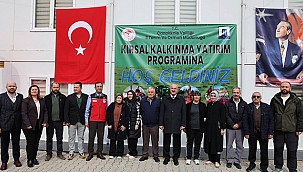 ÇANAKKALE'DE ÜRETİCİLERE MAKİNE VE EKİPMAN DESTEĞİ