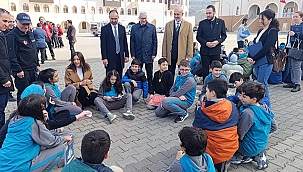 ÇANAKKALE MERKEZ ANADOLU İMAM HATİP LİSESİ'NDE DEPREM TATBİKATI