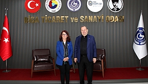 ÇOMÜ BİGA İİBF DEKANI'NDAN BİGA TSO'YA ZİYARET