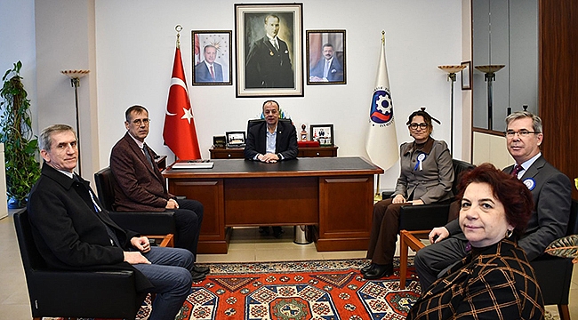 ÇTSO YÖNETİM KURULU BAŞKANI SELÇUK SEMİZOĞLU'NA ZİYARET