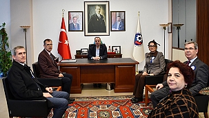 ÇTSO YÖNETİM KURULU BAŞKANI SELÇUK SEMİZOĞLU'NA ZİYARET