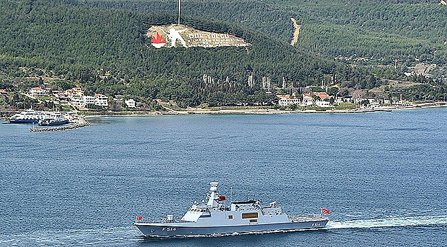  DENİZ KUVVETLERİ'NE AİT SAVAŞ GEMİLERİ ÇANAKKALE'DE ZİYARETE AÇILIYOR