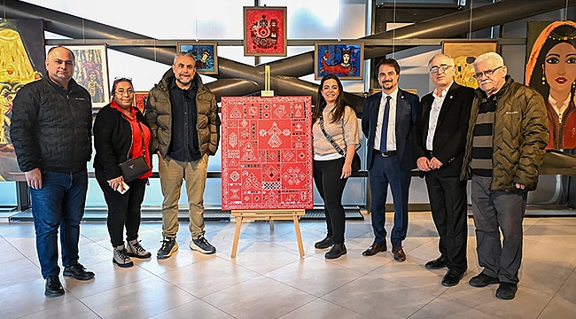 "DİRENÇ VE UMUDUN RENKLERİ" SERGİSİ AÇILDI