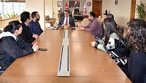 REKTÖR ERENOĞLU İRANLI ÖĞRENCİLERLE BİR ARAYA GELDİ