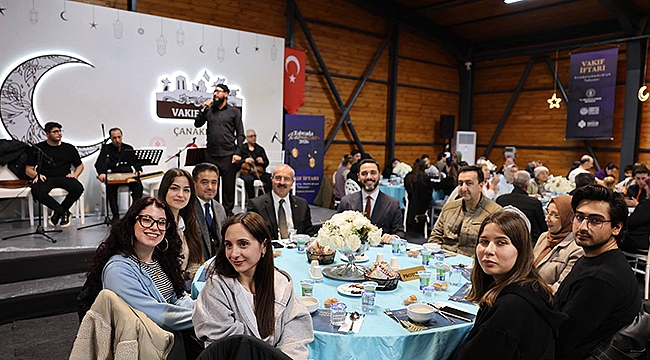 VALİ TORAMAN ANADOLU HAMİDİYE TABYALARI'NDA İFTARA KATILDI