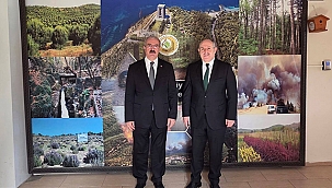 VALİ TORAMAN ORMAN BÖLGE MÜDÜRLÜĞÜ'NDE ÇALIŞMALARI İNCELEDİ