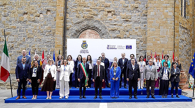 BAŞKAN ERKEK, AVRUPA SERAMİK ROTASI GENEL KURULU'NDA