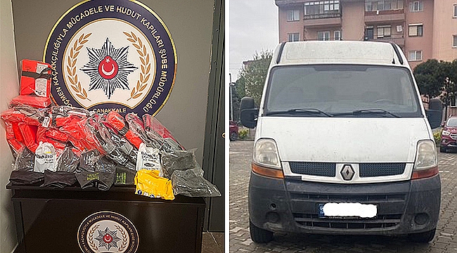 ÇANAKKALE'DE GÖÇMEN KAÇAKÇILIĞI OPERASYONU