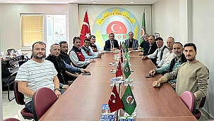 ÇİFTÇİLER HAFTASINDA ZİRAAT ODASI ZİYARETİ