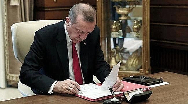  CUMHURBAŞKANI ERDOĞAN'IN İMZASIYLA YENİ ATAMALAR RESMİ GAZETE'DE YAYIMLANDI