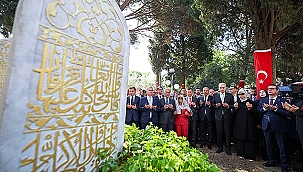 GAZİ YAKUP BEY LAPSEKİ'DE DUALARLA ANILDI