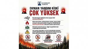  ORMAN YANGINI RİSKİNE KARŞI VATANDAŞLARA UYARI!