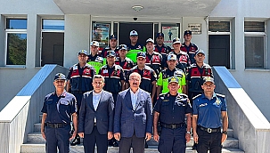 VALİ TORAMAN, BAYRAMİÇ İLÇE JANDARMA KOMUTANLIĞINI ZİYARET ETTİ