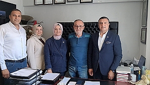  YENİDEN REFAH PARTİSİ'NDEN ÇANAKKALE MEDYA GRUBU'NA ZİYARET