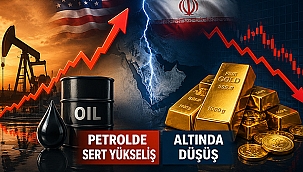 ABD-İRAN GERİLİMİ PETROLÜ YÜKSELTTİ, ALTINI GERİLETTİ