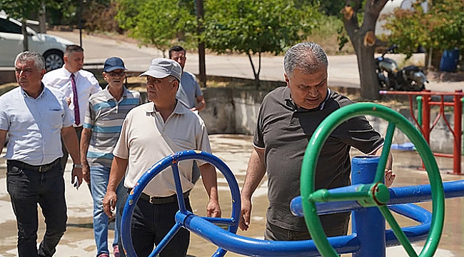 ÇAN BELEDİYESİ PARK VE SOSYAL YAŞAM ALANLARINDAKİ ÇALIŞMALARINI SÜRDÜRÜYOR