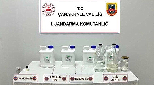 ÇANAKKALE'DE NARKOTİK OPERASYONU