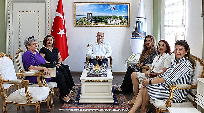 VALİ TORAMAN'A İKİ AYRI NEZAKET ZİYARETİ