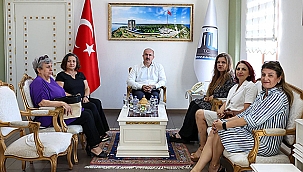VALİ TORAMAN'A İKİ AYRI NEZAKET ZİYARETİ