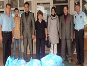 Çan Öğretmenevi’ de Mavi Kapak Kampanyasına Katıldı