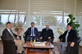 Albaraka Türk Katılım Bankası Çanakkale Şube Müdürü'nden FEF Dekanına Ziyaret