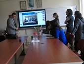 Çan Lisesi&#8217;nde Litvanyalı öğretmen ve öğrencilerle Videolu konferans