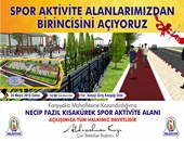 Karşıyaka Mahallesi'ne Spor Aktivite Alanı