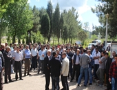Ç.L.İ de İş Bırakma Eylemi